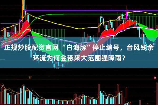 正规炒股配资官网 “白海豚”停止编号，台风残余环流为何会带来大范围强降雨？