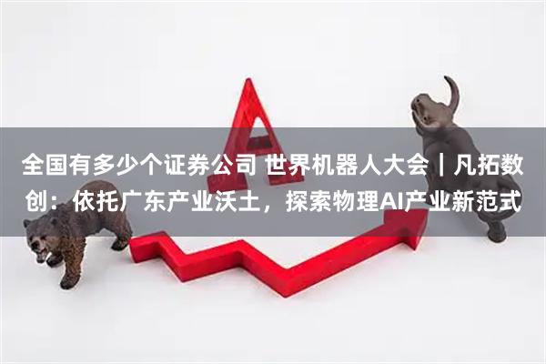 全国有多少个证券公司 世界机器人大会｜凡拓数创：依托广东产业沃土，探索物理AI产业新范式